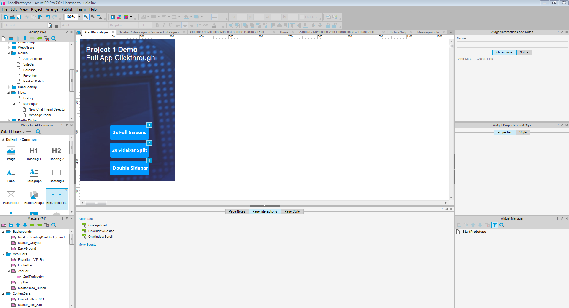 Axure prototyping tool Axure prototyping tool